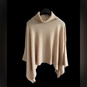 🐐Cashmere Poncho Made in Italy, EUC
